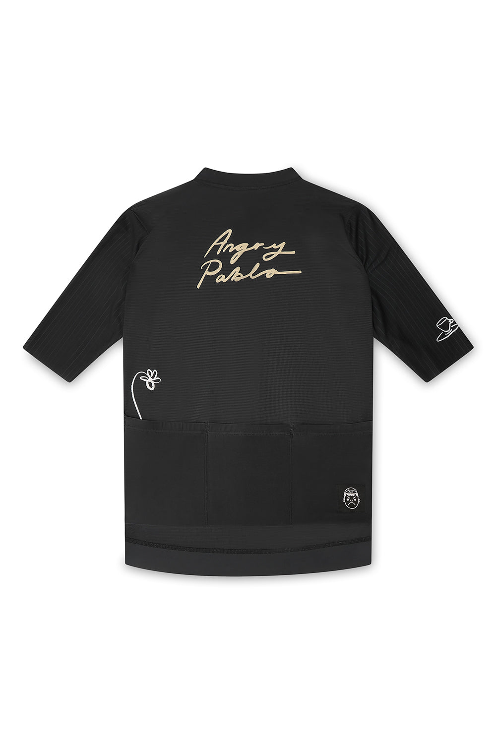 Short Sleeve Cycling Jersey | Static Capsule / Charcoal Black