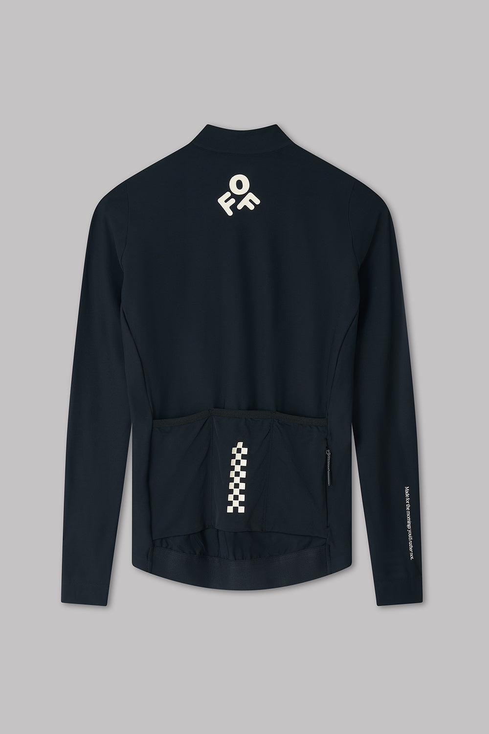 Off-Season Long Sleeve Cycling Jersey | Black