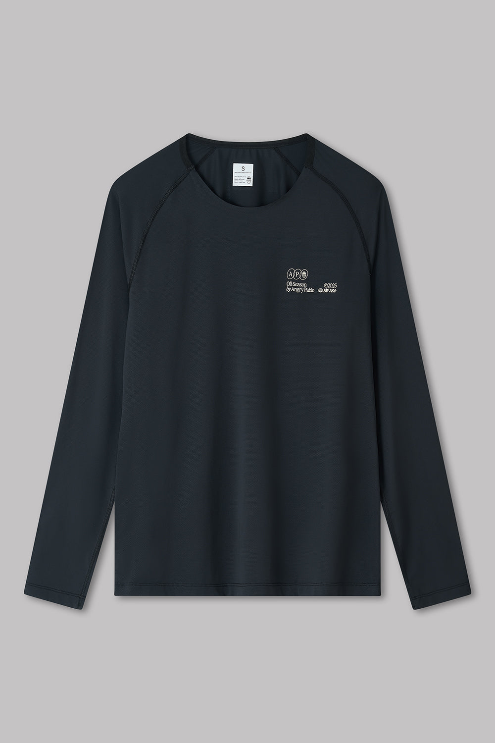 Off-Season Long Sleeve Running Tee | Black