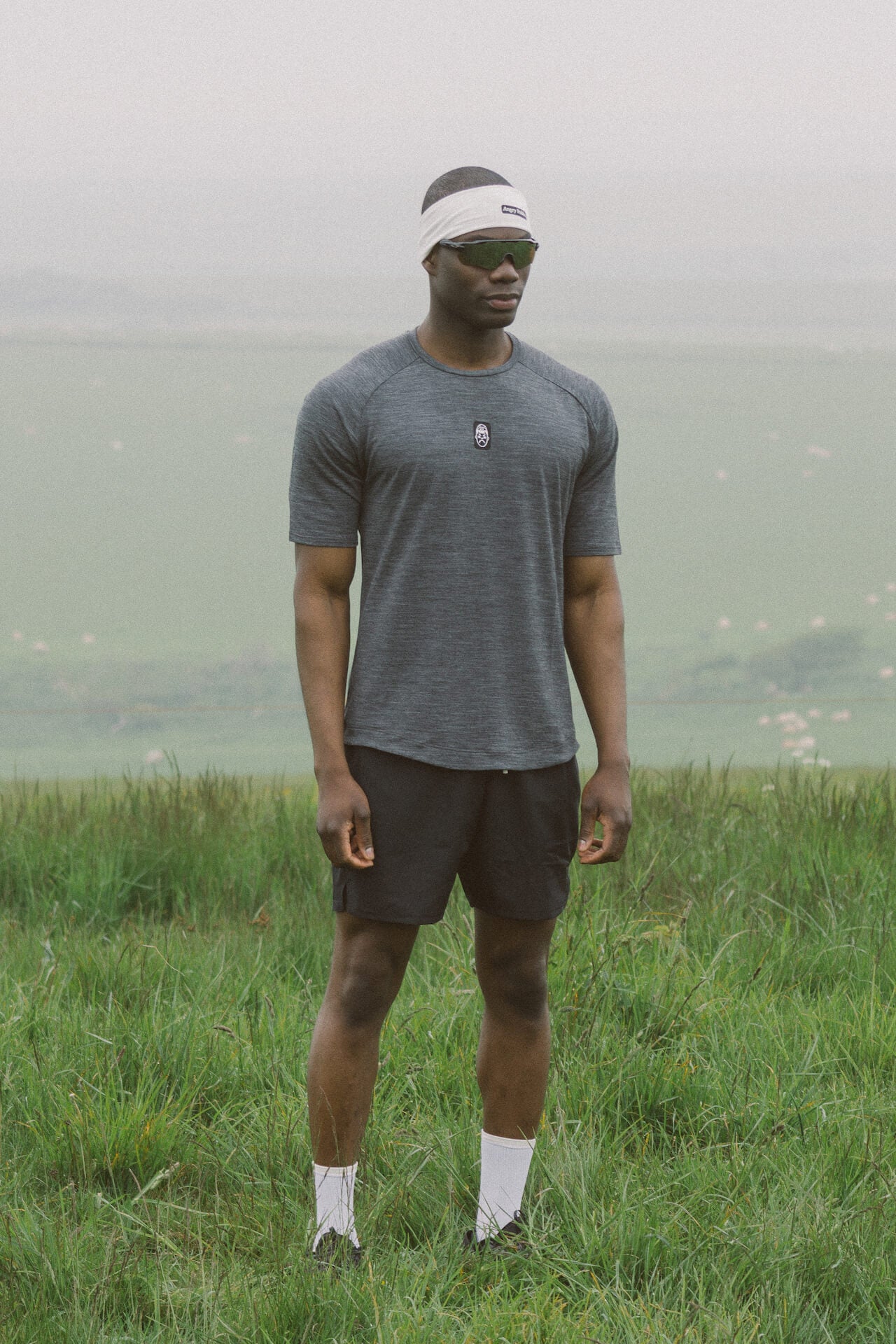 Short Sleeve Running Tee | Graphite
