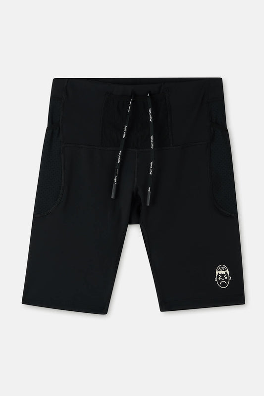 Everyday Athlete Men's Half-Tight Running Shorts | Black