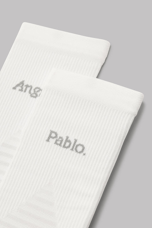 White Running Socks | Cortado Edition