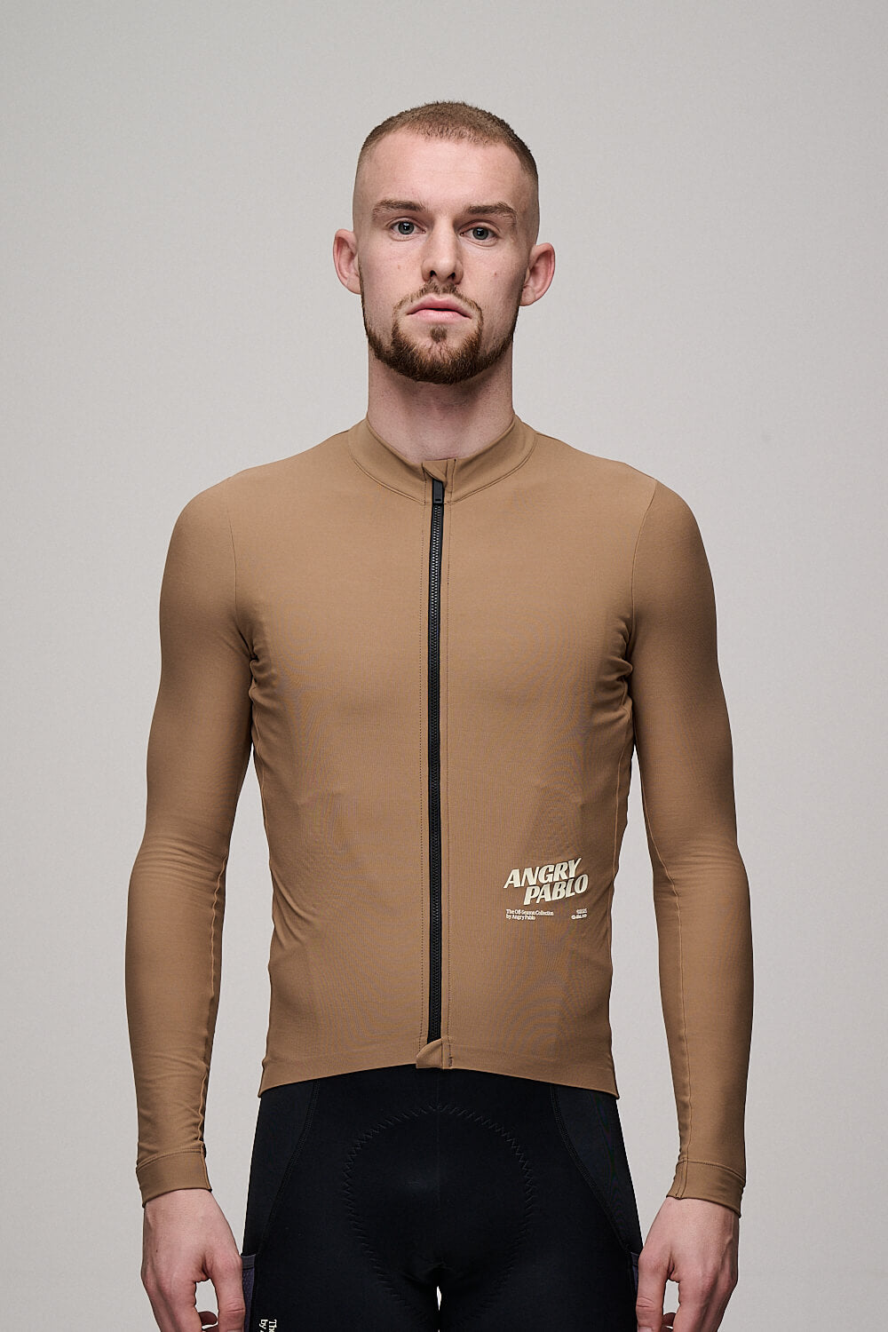 Off-Season Long Sleeve Cycling Jersey | Mocha