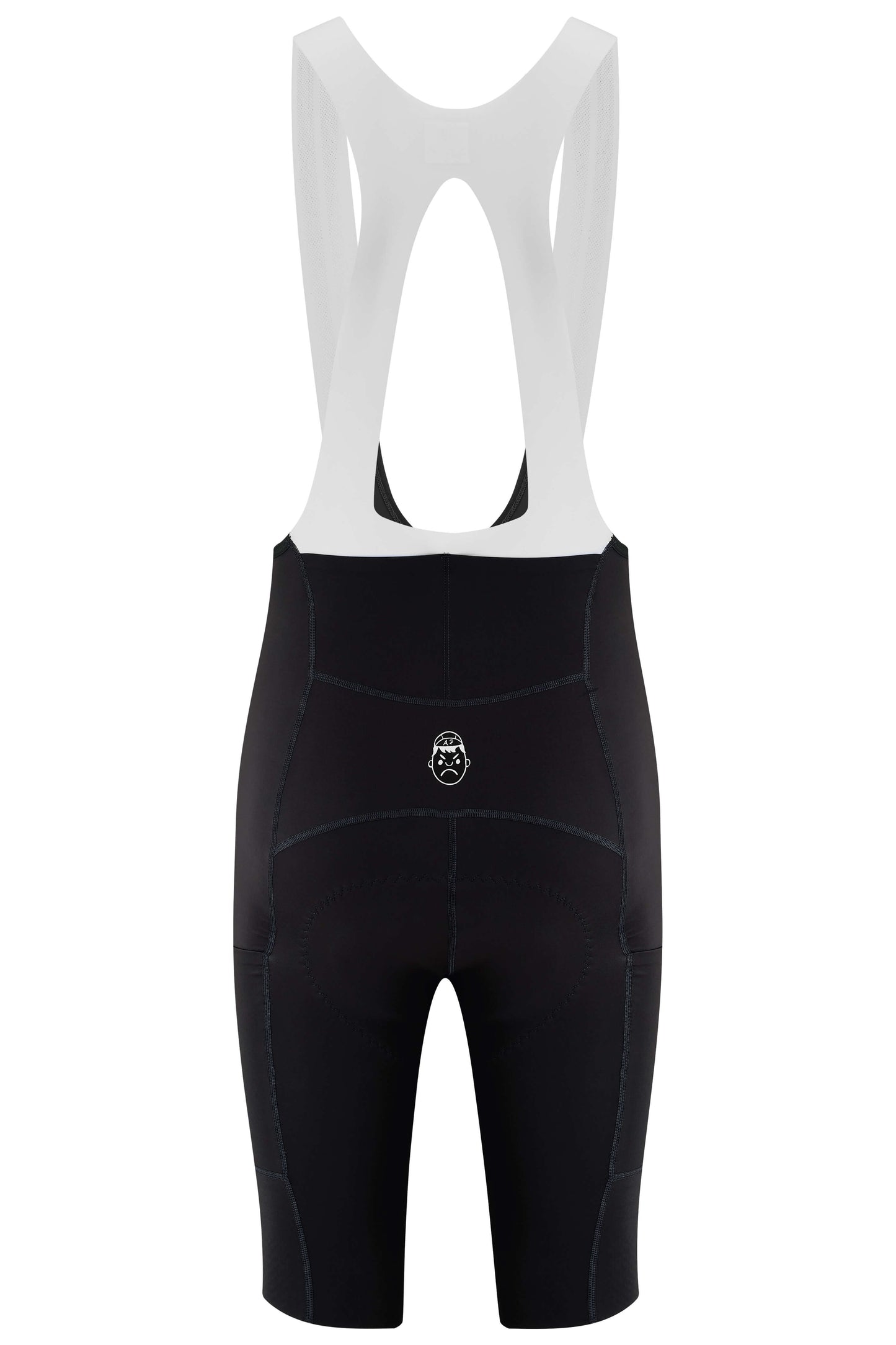 Men's Black Cycling Cargo Bib Shorts