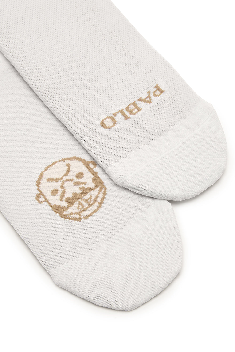 High Top White Cycling Socks | Cortado Edition
