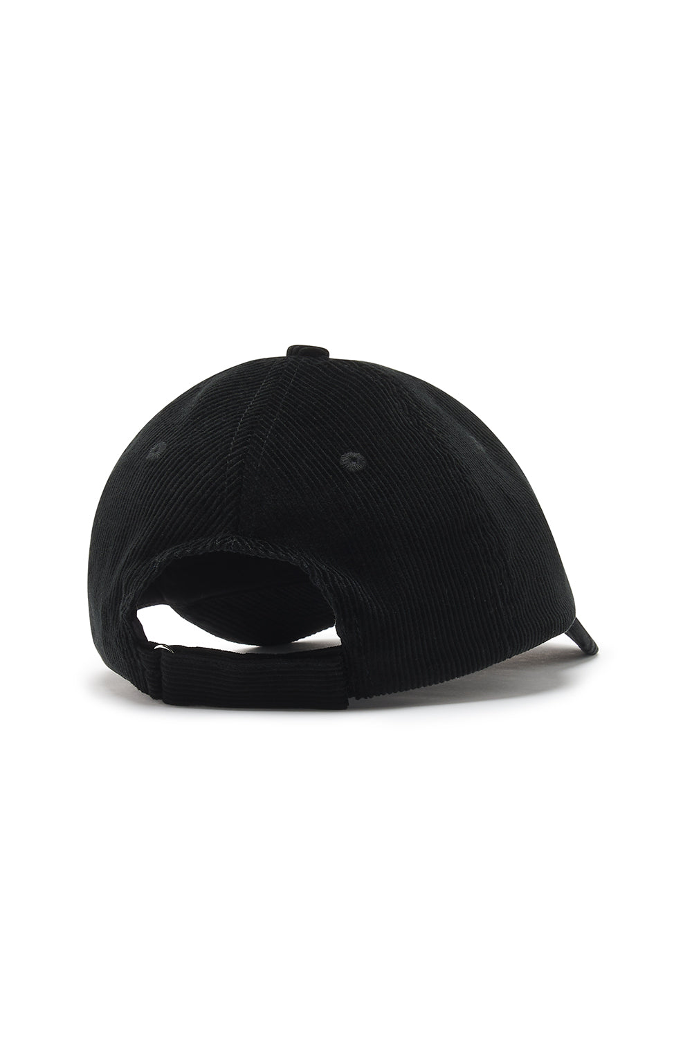 Corduroy Casual Cap | Black