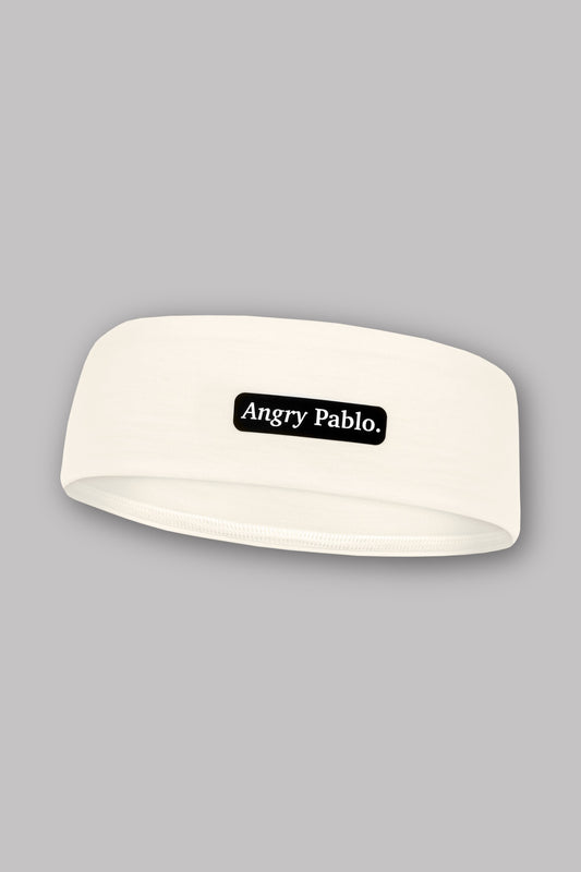 Running Headband | White Sand