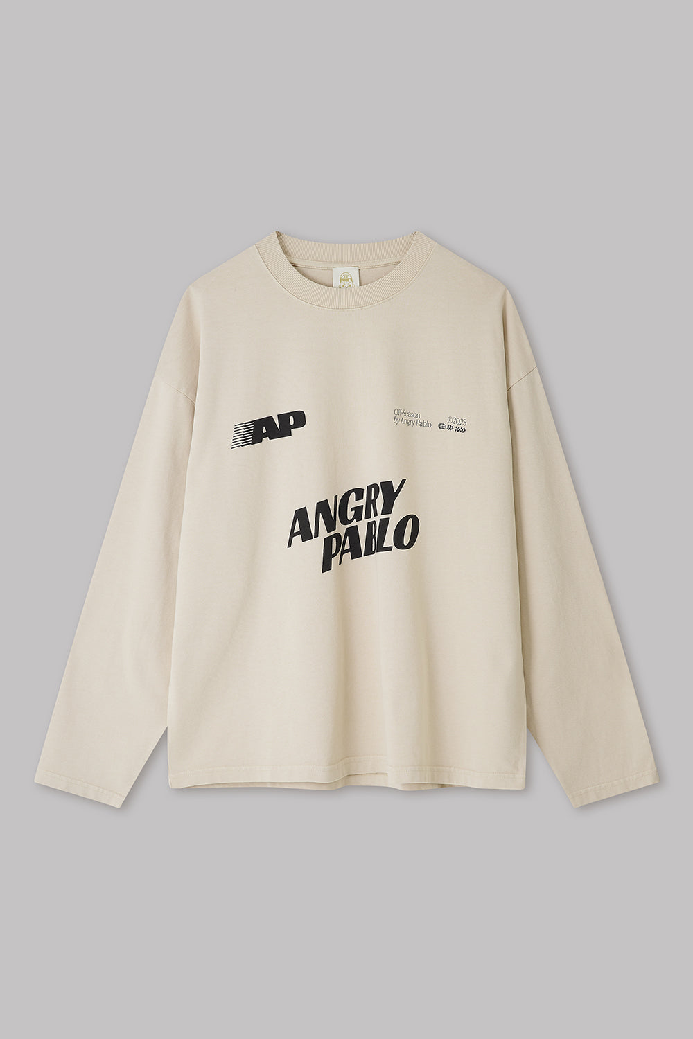 Off-Season Heavy Long Sleeve Tee | Sand