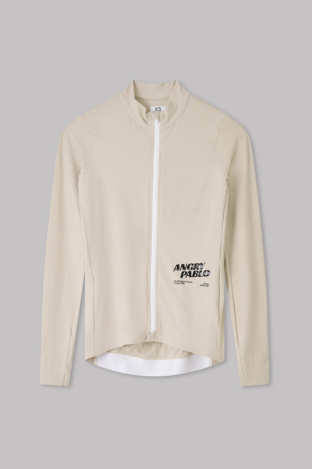 Off-Season Long Sleeve Cycling Jersey | Chalk