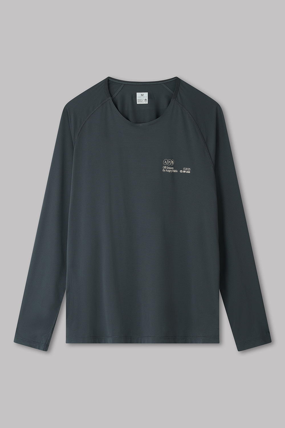 Off-Season Long Sleeve Running Tee | Charcoal