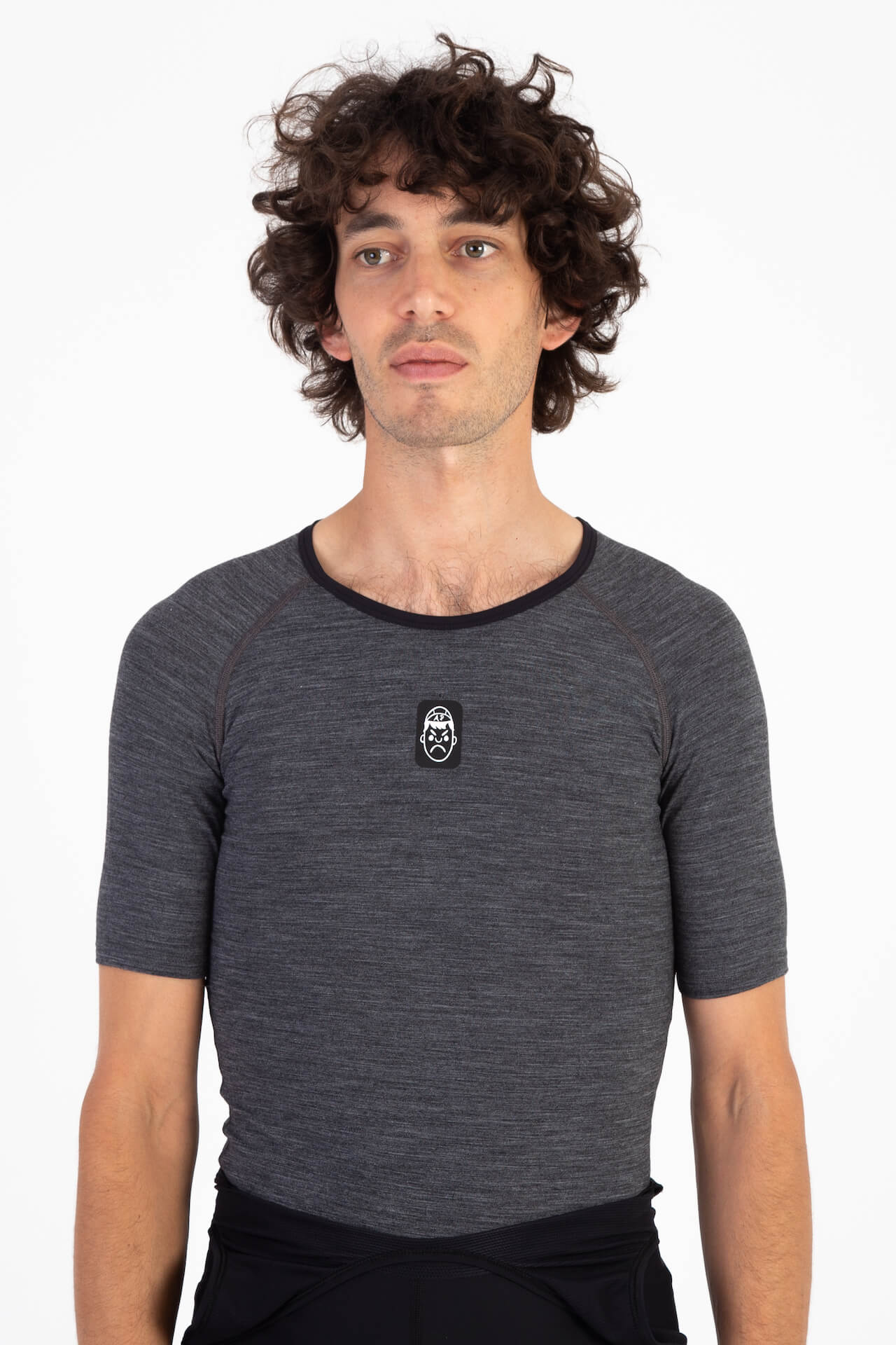 Wool Cycling Base Layer [Short Sleeve] | Graphite