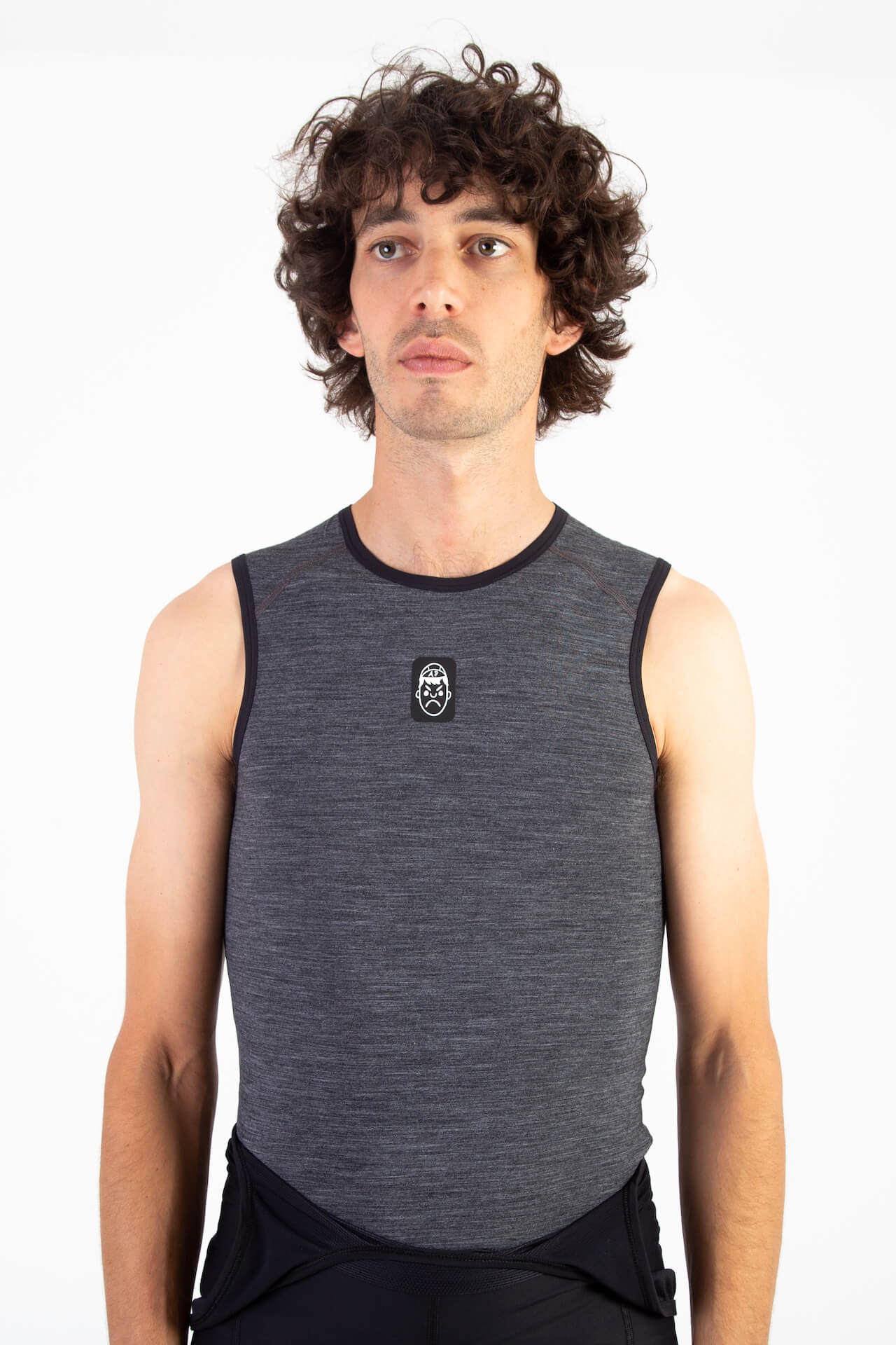 Wool Cycling Base Layer | Graphite